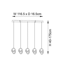 Matilda 5 Ceiling Pendant Matilda 5 Ceiling Pendant