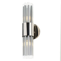 Colmar Nickel Finish Wall Lamp Colmar Nickel Finish Wall Lamp
