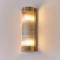 Nasir Antique Brass Finish Wall Lamp Nasir Antique Brass Finish Wall Lamp