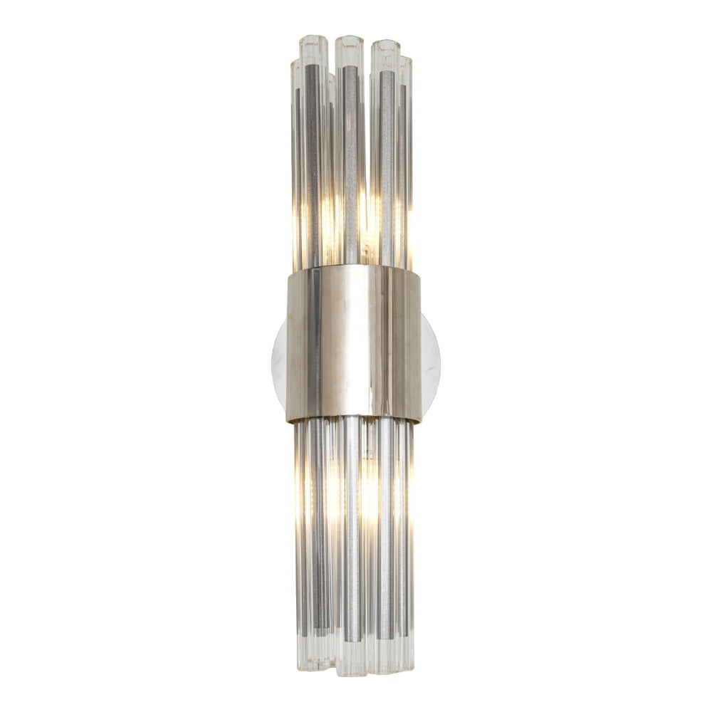 Colmar Nickel Finish Wall Lamp Colmar Nickel Finish Wall Lamp