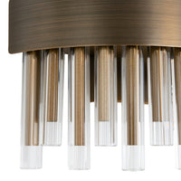 Colmar Antique Brass Finish Wall Lamp Colmar Antique Brass Finish Wall Lamp