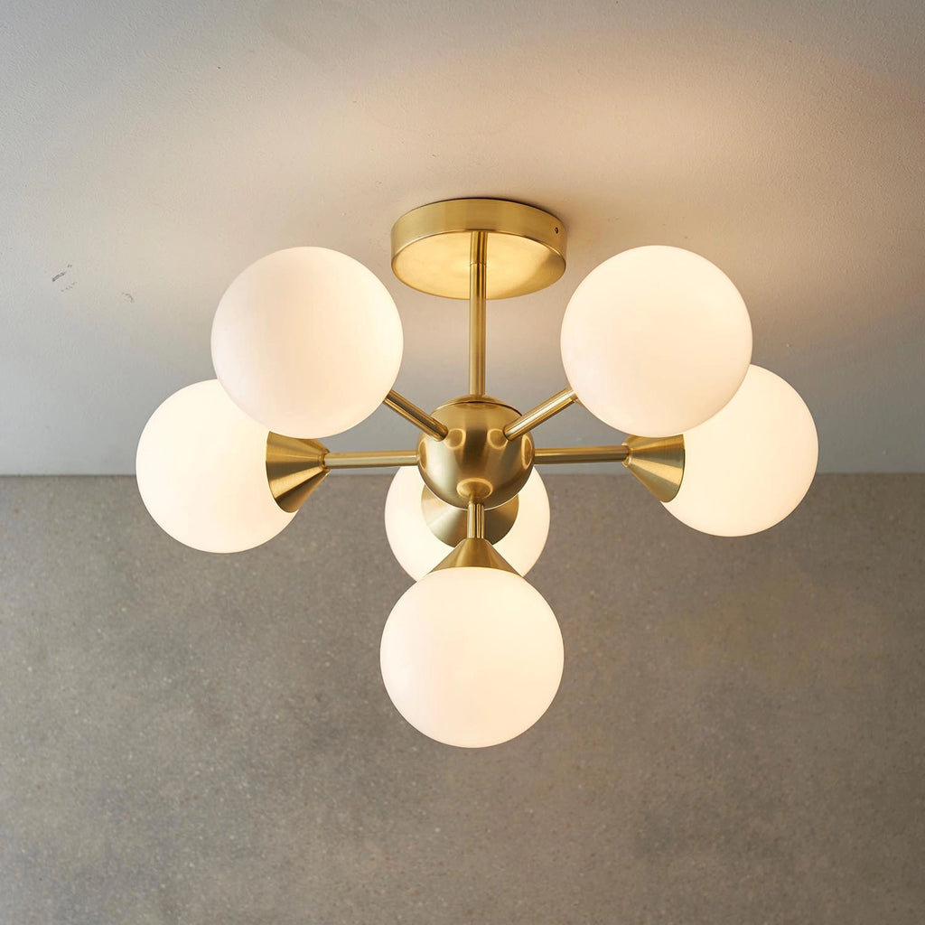 Victoria Bubble Globe Ceiling Light