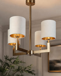 Ealga 4 Arm Chandelier