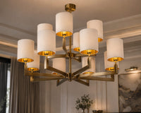 Ealga 4+8 Arm Chandelier