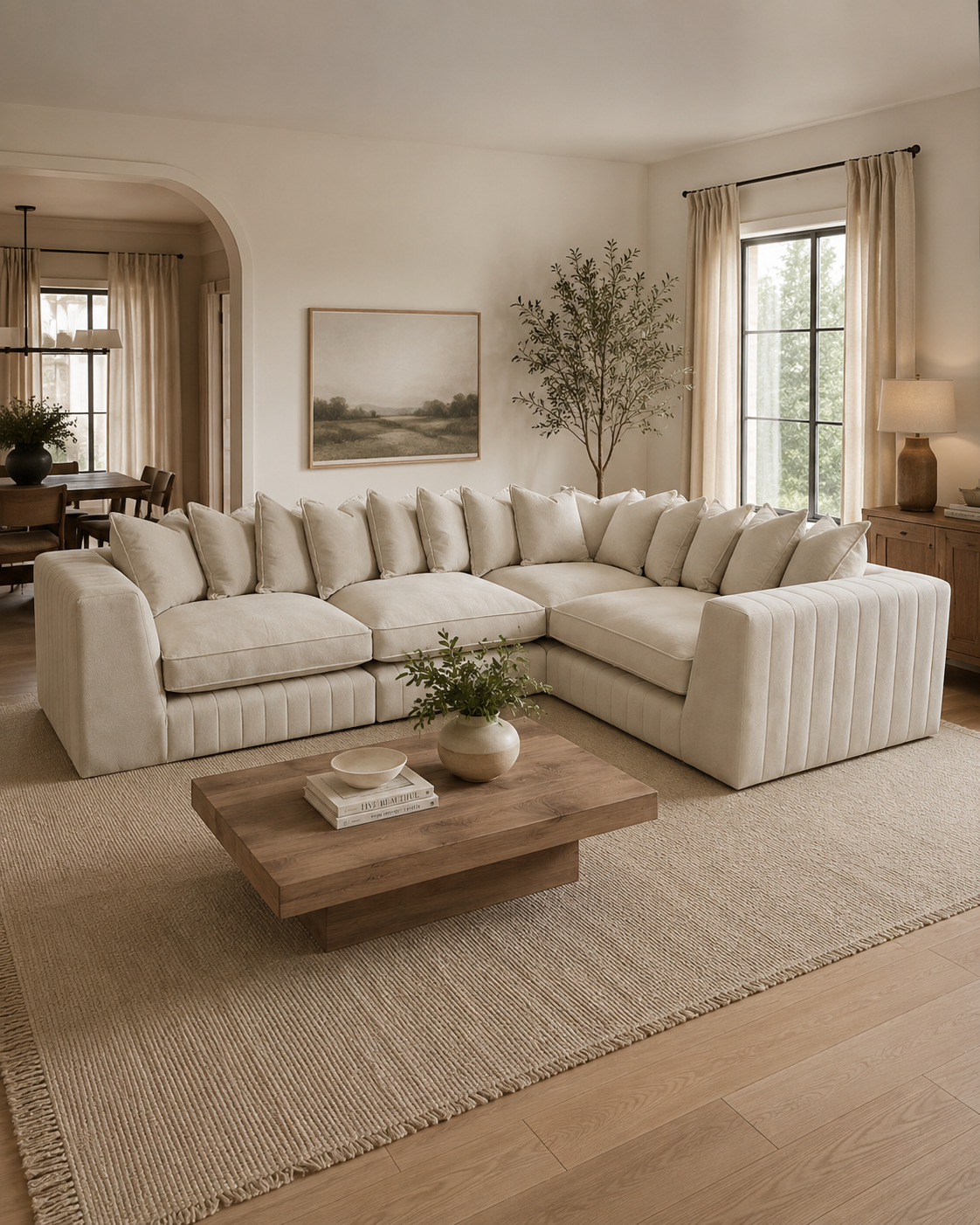 Luxe Bespoke Corner Sofa