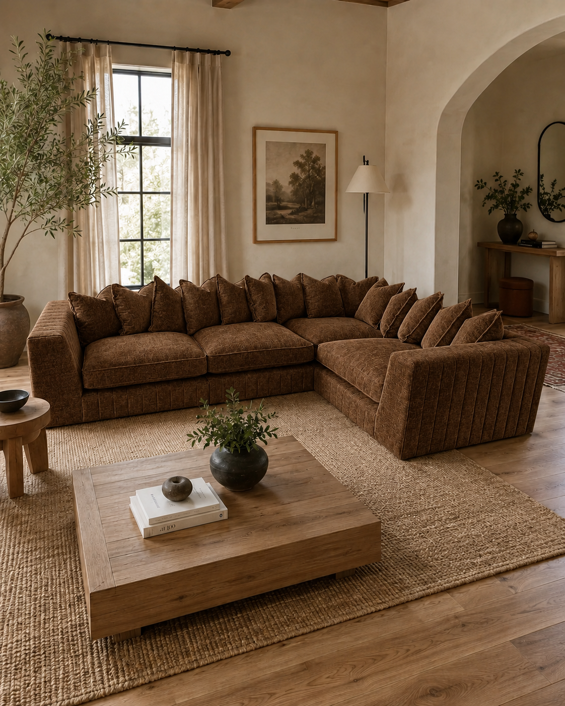 Luxe Bespoke Corner Sofa
