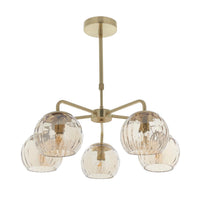 Rose 5 Arm Ceiling Pendant