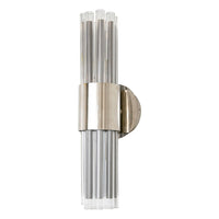 Colmar Nickel Finish Wall Lamp