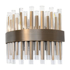 Colmar Antique Brass Finish Wall Lamp