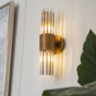 Colmar Antique Brass Wall Lamp
