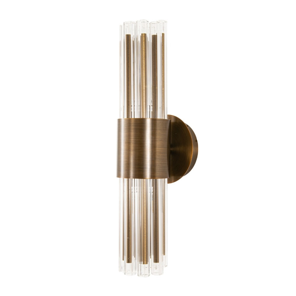 Colmar Antique Brass Wall Lamp